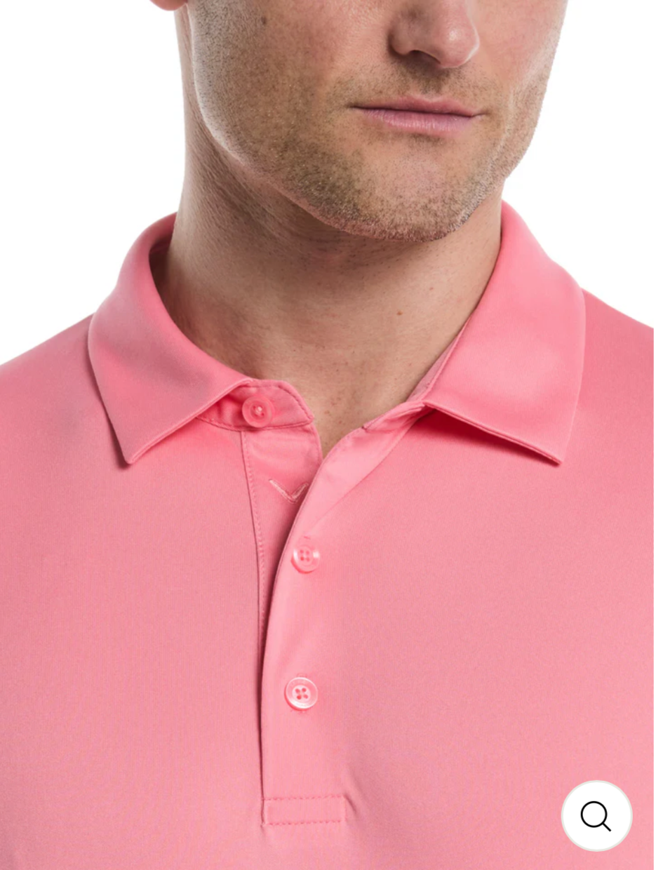 Callaway solid polo shirt 2