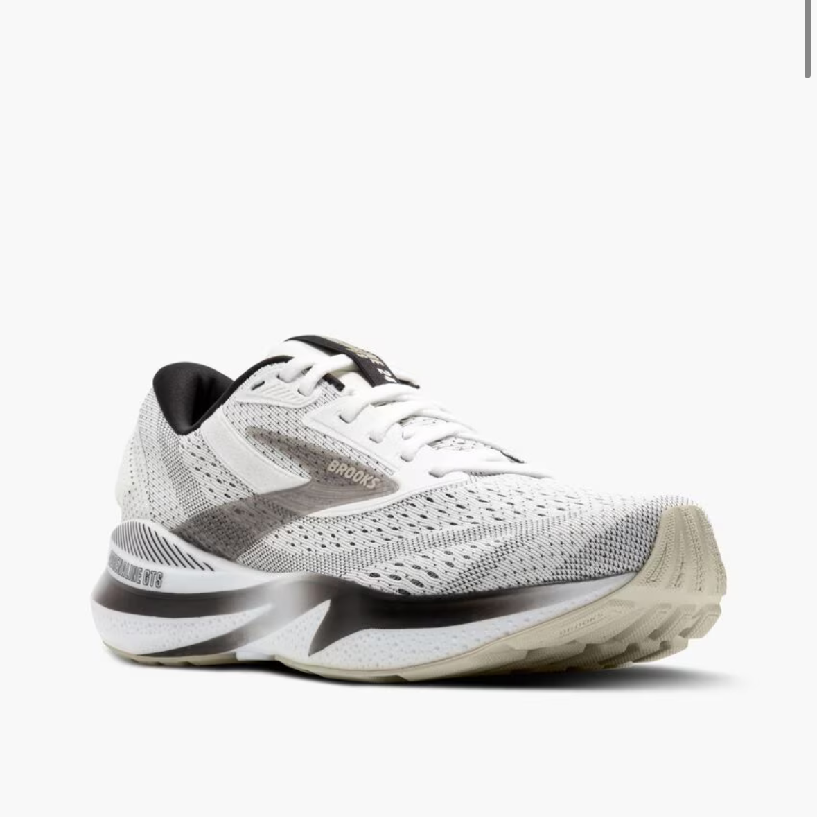 Brooks GTS 24 running shoe on a white background with color options below.